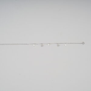 AGOR 925 Sterling Silver Adjustable Butterfly Charm Bracelet | Dainty Silver Chain with CZ Butterfly Pendants